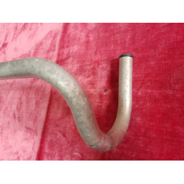 Guidão vintage em aço – detalhe da curvatura e largura
