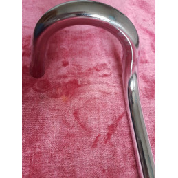 Guidon vintage en acier pour vélo de course d'époque profil