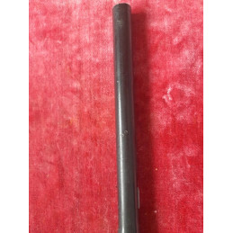 Surface condition and finish detail of pre-owned steel bicycle bar
