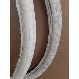 Pair of Michelin 650x44B SEMI CONFORT Vintage Tyres - Made in France