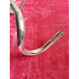 Guiador vintage aço 24.6mm – ângulo lateral esquerdo