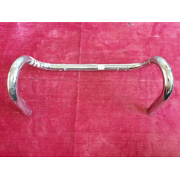Guidon vélo randonneur ancien 24,8 -385 acier guidon R517