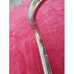 Guidon vélo randonneur ancien 24,8 -385 acier guidon R517