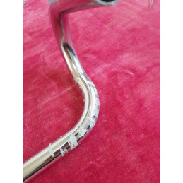 Manubrio vintage touring bike acciaio 385 mm vista dal basso