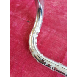 Vintage steel touring handlebar 24.8mm - 385mm