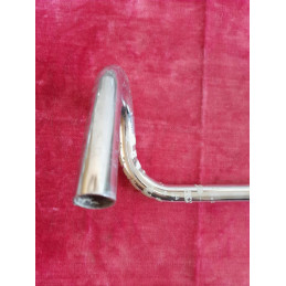 Vintage steel touring handlebar 24.8mm - 385mm
