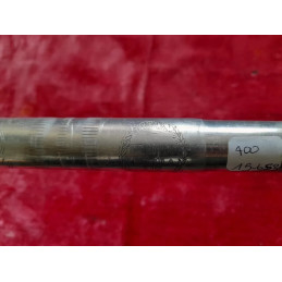 Philippe Franco Italia engraved logo detail on 400 mm vintage handlebars