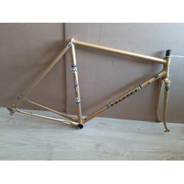 Cadre velo PEUGEOT PY10 FULL REYNOLDS 531 2795g 54*54cm 125.2mm BSFF EROICA D2