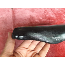 CHALLENGE PRO vintage leather bicycle saddle, touring and road
