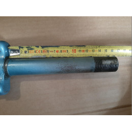 Espiga de aço de 166mm de comprimento e rosca métrica