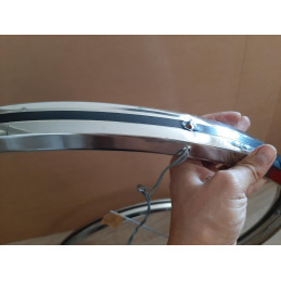 Garde-Boue en ACIER 45mm pour velo randonneur 700 vélo Peugeot D8