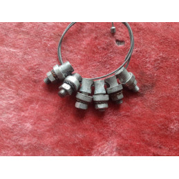 6 Serre tringle garde boue vélo  vis écrou serrage 4.34 mm D8