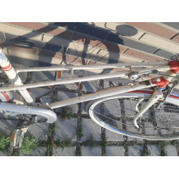 Bicicleta clásica Peugeot – rueda trasera y piñón
