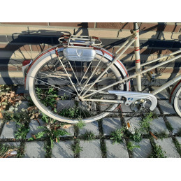 Peugeot 650b mixed-frame ladies' touring bike 54.5cm vintage bicycle l'Eroica 1950s VD8