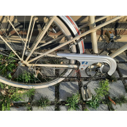 Peugeot 650b mixed-frame ladies' touring bike 54.5cm vintage bicycle l'Eroica 1950s VD8