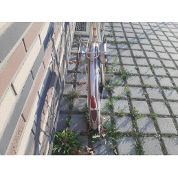 Bicicleta clásica Peugeot – detalle del cambio trasero