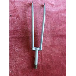 Vue latérale fourche acier PEUGEOT