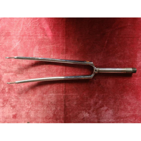 LIBERIA 170mm steel fork for 700C 650B frames showing French 25x100 steerer thread