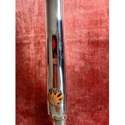 Rear profile of the LIBERIA steel fork crown and brake mounting hole