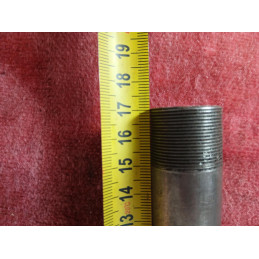 Cosmetic detail of original paint on the LIBERIA steel fork legs