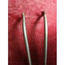 Fork blades curvature and vintage profile