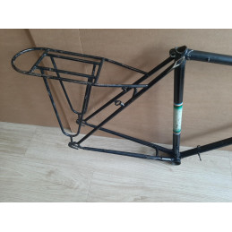 Seat tube cluster and lug work detail