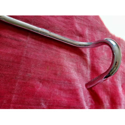 Manillar de acero para touring bike – detalle del vástago