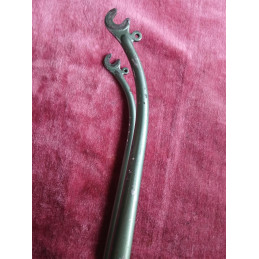 Fourche 186mm  en acier pour cadre de velo 25×100 700/650 D8