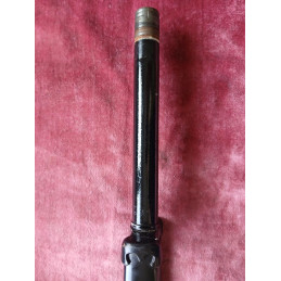 Full front view of the 208mm steel bicycle fork