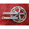 Pedalier Crankset DURA ACE 42-52 170 14×1.25 vintage bike anodisé Duralumin D09