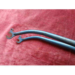 Fourche 166mm en acier pour cadre de velo 25,4×100 700/650 D8