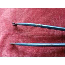 Fourche 166mm en acier pour cadre de velo 25,4×100 700/650 D8