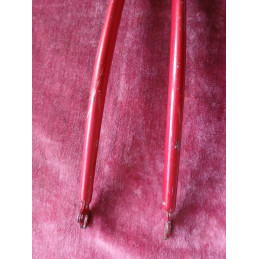 Full side profile representation of the 178mm fork