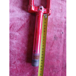 Close-up of the steel material surface condition