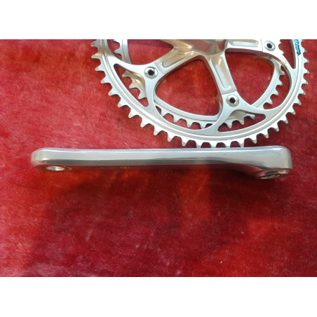 Pedalier Crankset DURA ACE 42-52 170 14×1.25 vintage bike anodisé Duralumin D09