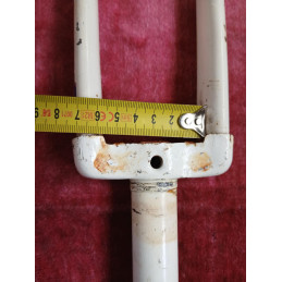 Upper steerer tube opening diameter view