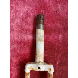 Right dropout detail showing vintage wear
