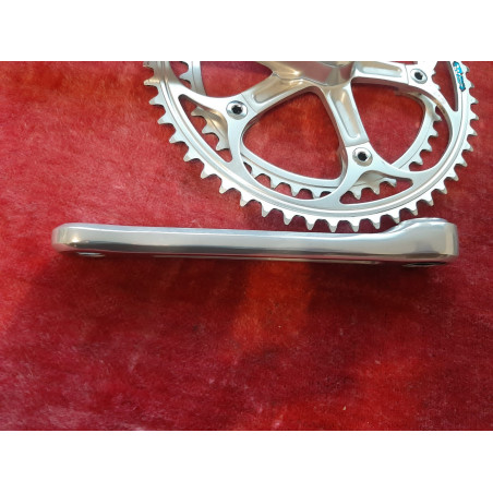 Pedalier Crankset DURA ACE 42-52 170 14×1.25 vintage bike anodisé Duralumin D09