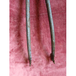 Steel Fork 192mm for Bicycle Frame 25×100 700C/650B