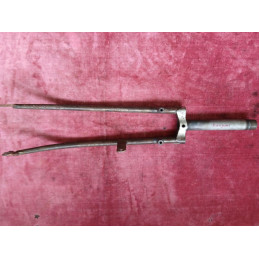 163mm steel fork 25x100 thread for vintage 700C and 650B bicycle frames