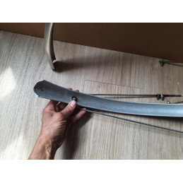 Guarda-lamas alumínio 40mm bicicleta turismo 700 perfil