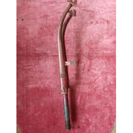 Steel 182mm fork for 25×100 700C/650B bicycle frame