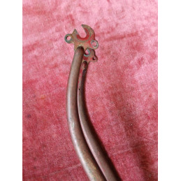 Steel 182mm fork for 25×100 700C/650B bicycle frame
