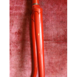 Forcella acciaio vintage 192mm dettaglio attacco forcella