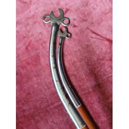 Fourche 138mm  en acier pour cadre de velo 25×100 700/650 D8