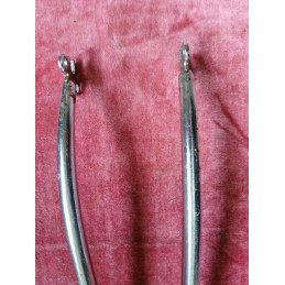 Brake caliper mounting point on the vintage fork crown