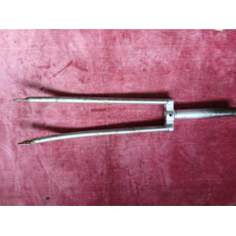 Profile view of the 161mm steel fork for classic 25x100 bicycle frames
