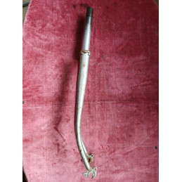 Back view of the vintage steel fork crown assembly