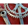 Pedalier Crankset DURA ACE 42-52 170 14×1.25 vintage bike anodisé Duralumin D09