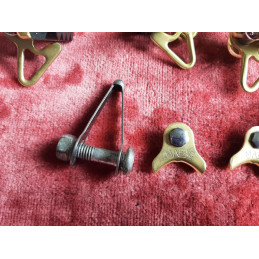 Mafac Compétition GOLD anodizado dourado – detalhe braço e mola